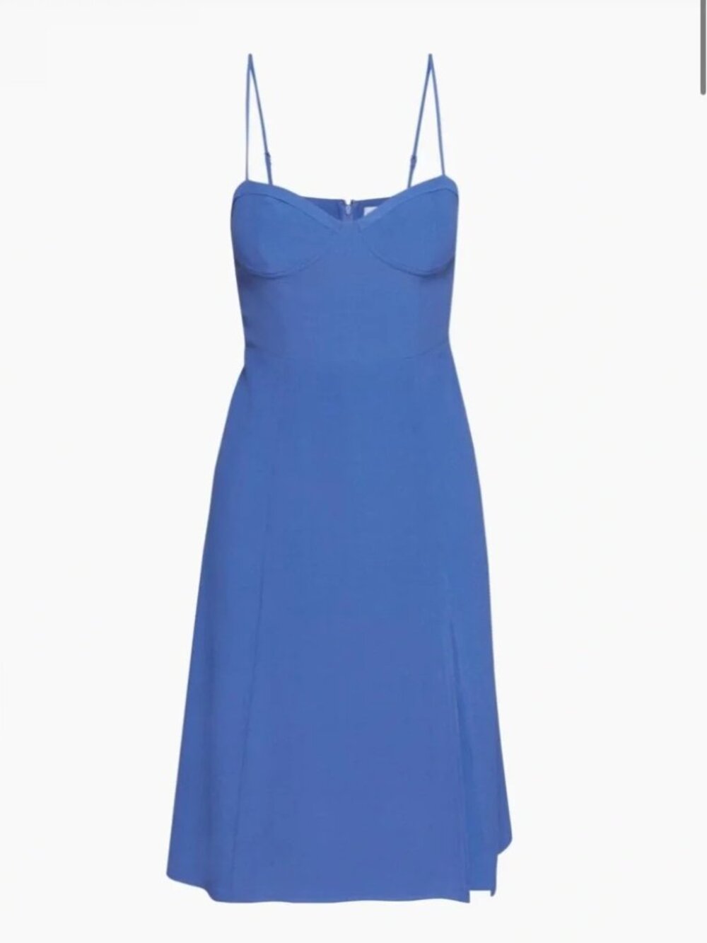 Aritzia Sunday Best Viola Midi Dress in royal blue S